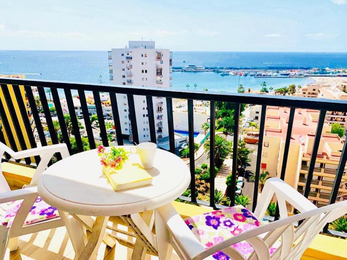 Amazing Views To Los Cristianos Bay In Achacay アロナ エクステリア 写真